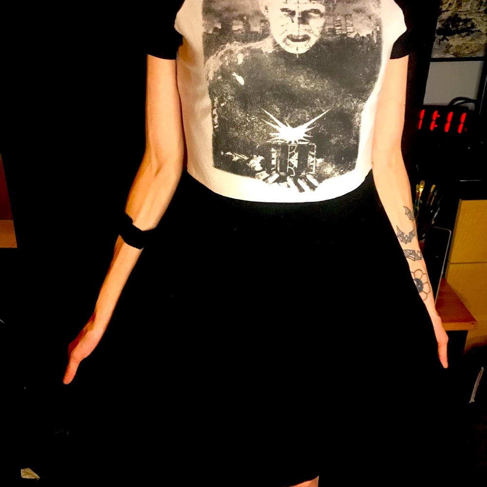 Hellraiser Movie Distressed Dress Small
